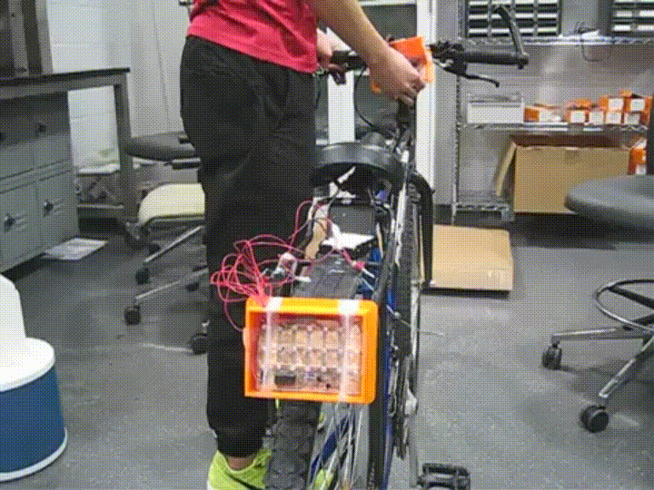 Light automatically turned off after turn.